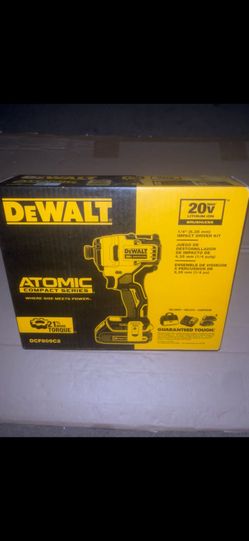 DeWalt Atomic 20v brushless driver kit