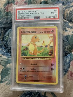 2016 Pokémon Xy Charmander Foil Evolutions 