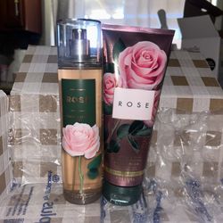 Bath & Body Works Rose Set