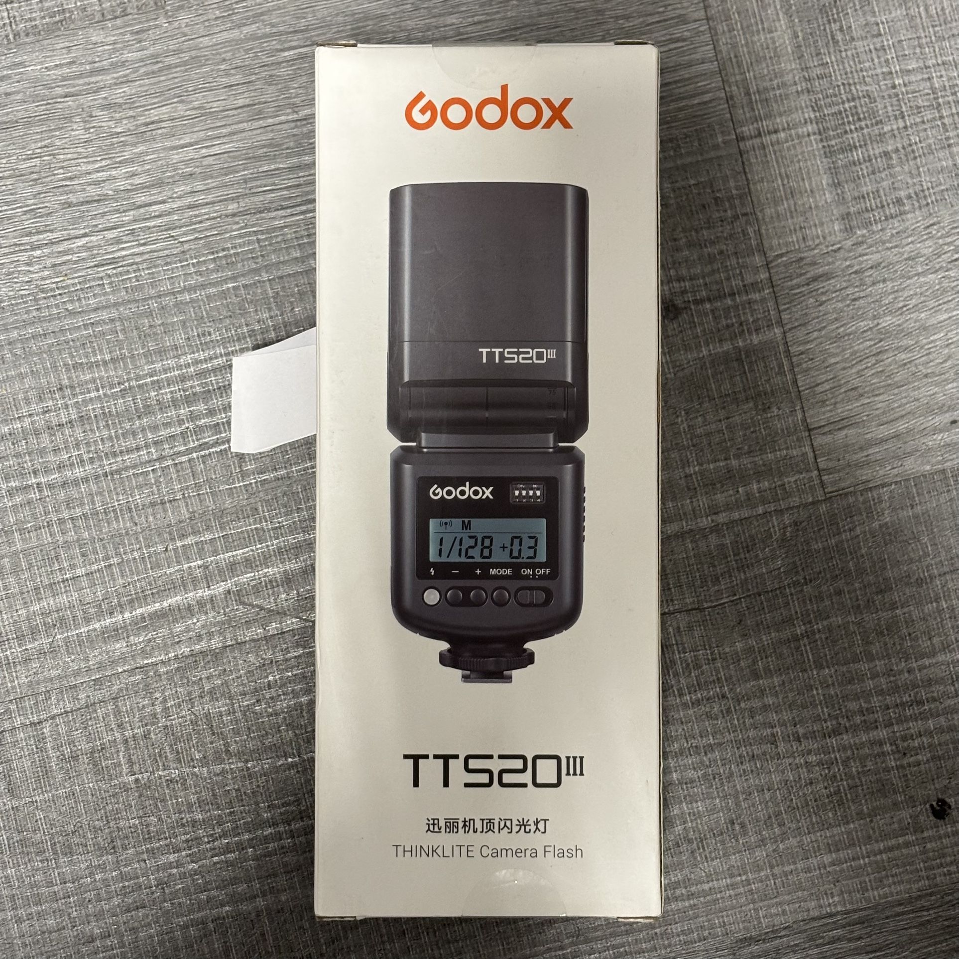Godox TT520 III Speedlite THINKLITE Camera Flash