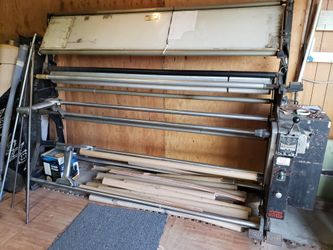 Measure Graph Fabric Rolling Machine