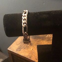 925 Figaro Bracelet