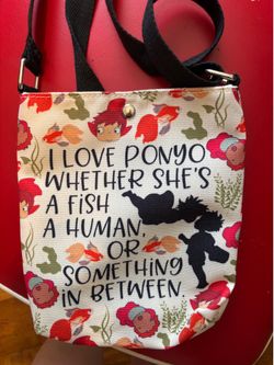 Ponyo over shoulder bag /crossbody