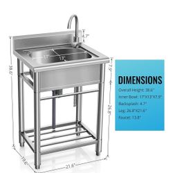 Lafati Utility Sink Model SC187