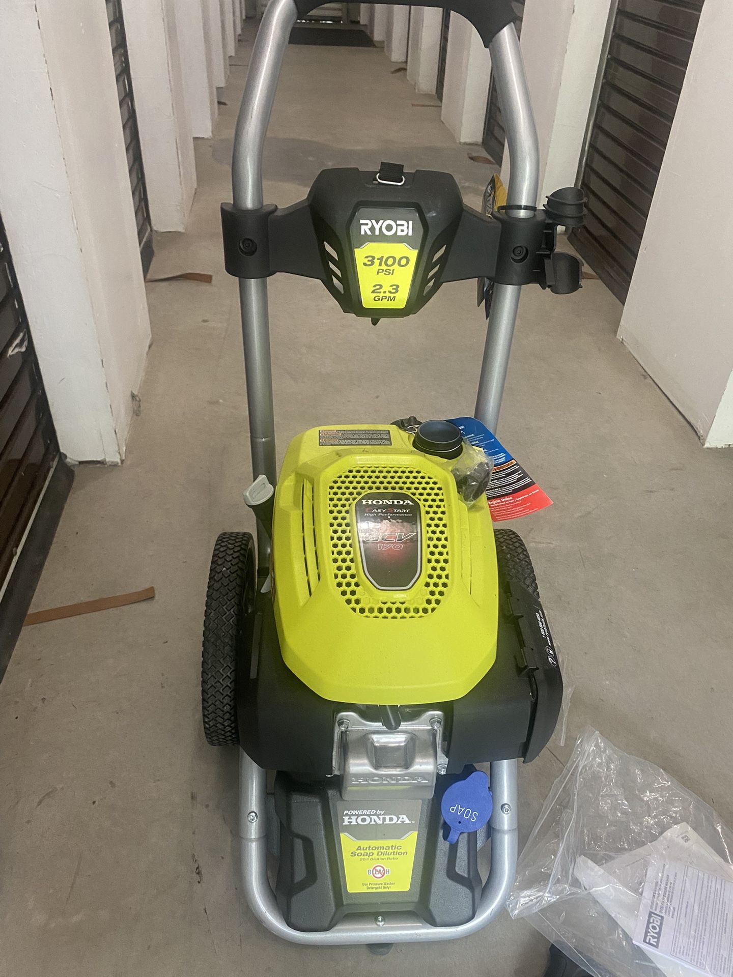 Ryobi Water Pressure