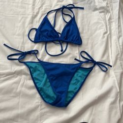 Victoria’s Secret Bikini Set Blue/teal BottomS/P Top S/P