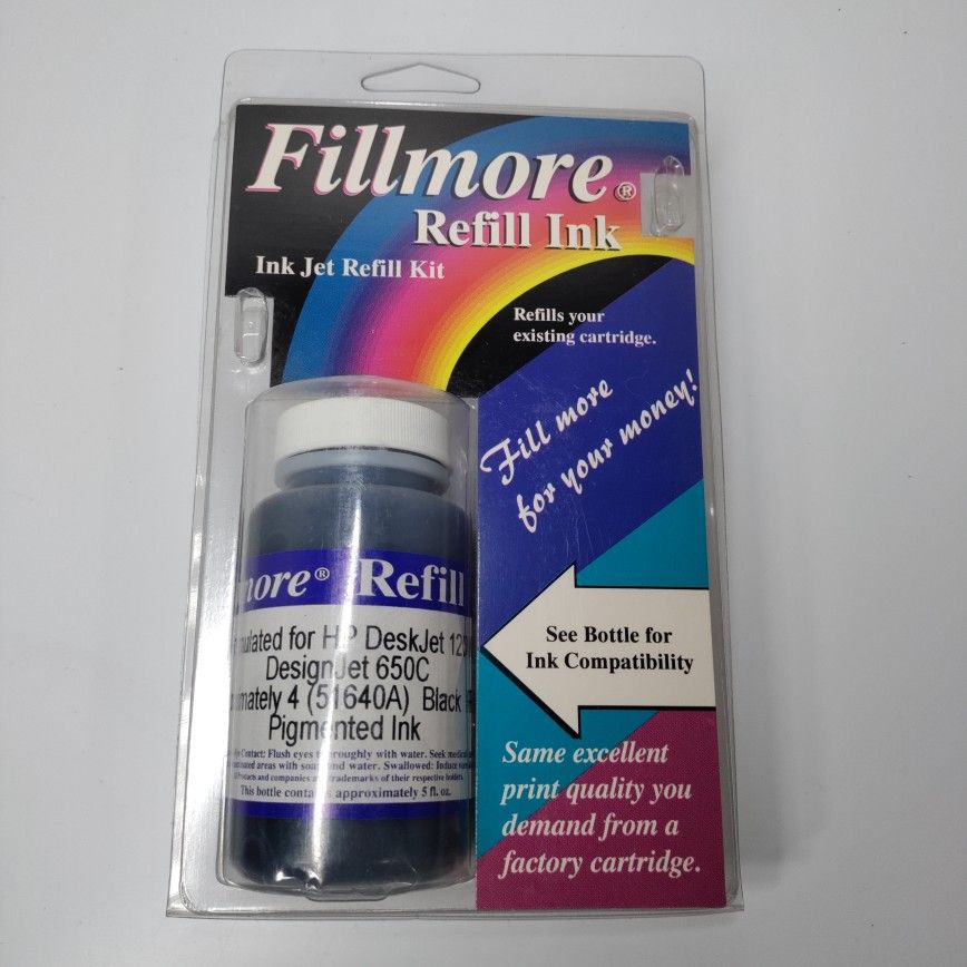 Fillmore Ink Jet Refill Kit for HP printers