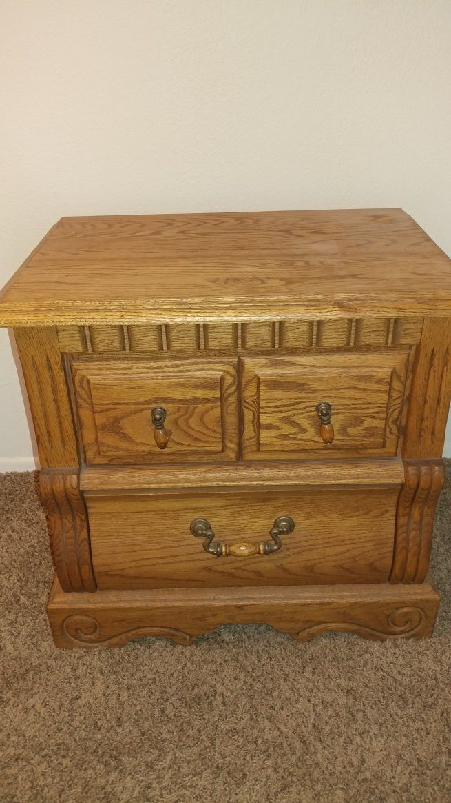 Antique Night stand from oak interiors