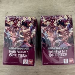 One Piece Double Pack Set 7 ($20 each)
