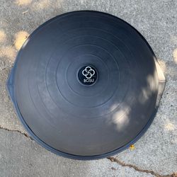 BOSU PRO Home Balance Trainer 1/2 Ball Black (Silver Lake)