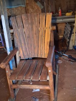 Ceder rocking chair