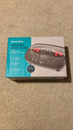Homedics Vibration Foot Massager With Heat