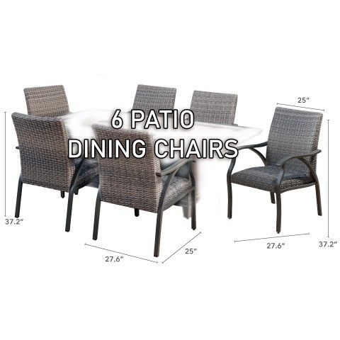 SunVilla Cobalt 6-Piece Outdoor Patio Dining Chairs
ADO #:CST-10328
New – in a Box.Price is Firm.
