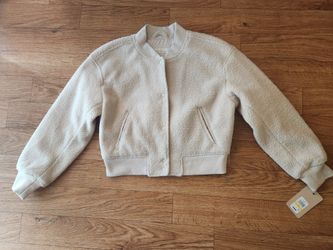 Cropped Bomber Jacket (Medium)