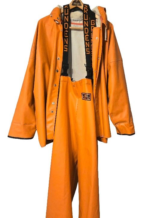 Grundens Professional Marine Grade Jacket & Herkules Bib Overalls Set