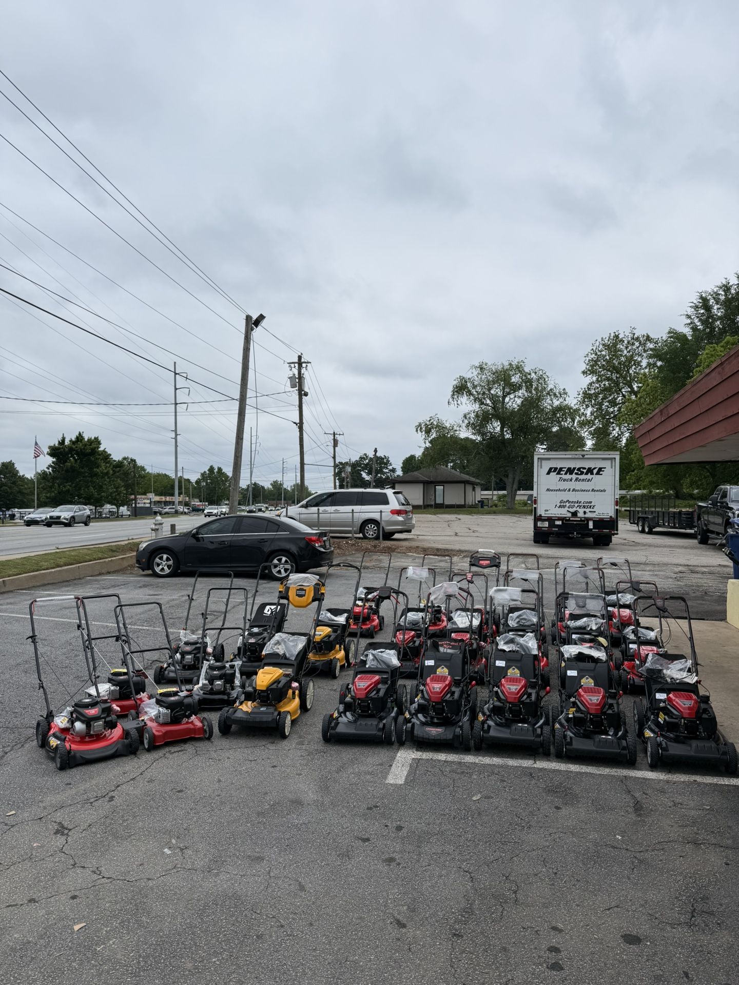 Lawn Mowers A Lot Different Price $