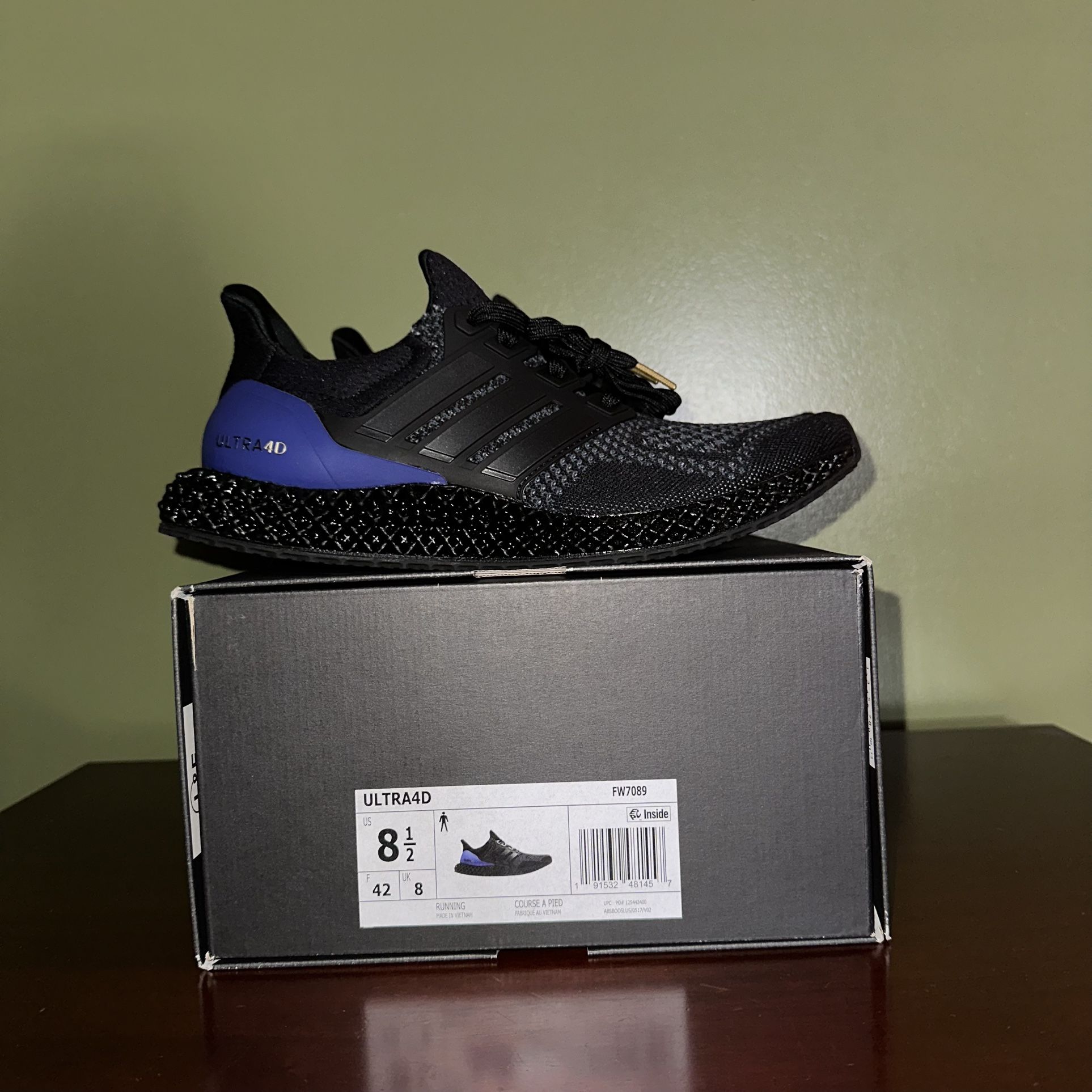 Adidas Ultra 4D Ultraboost Size 8.5