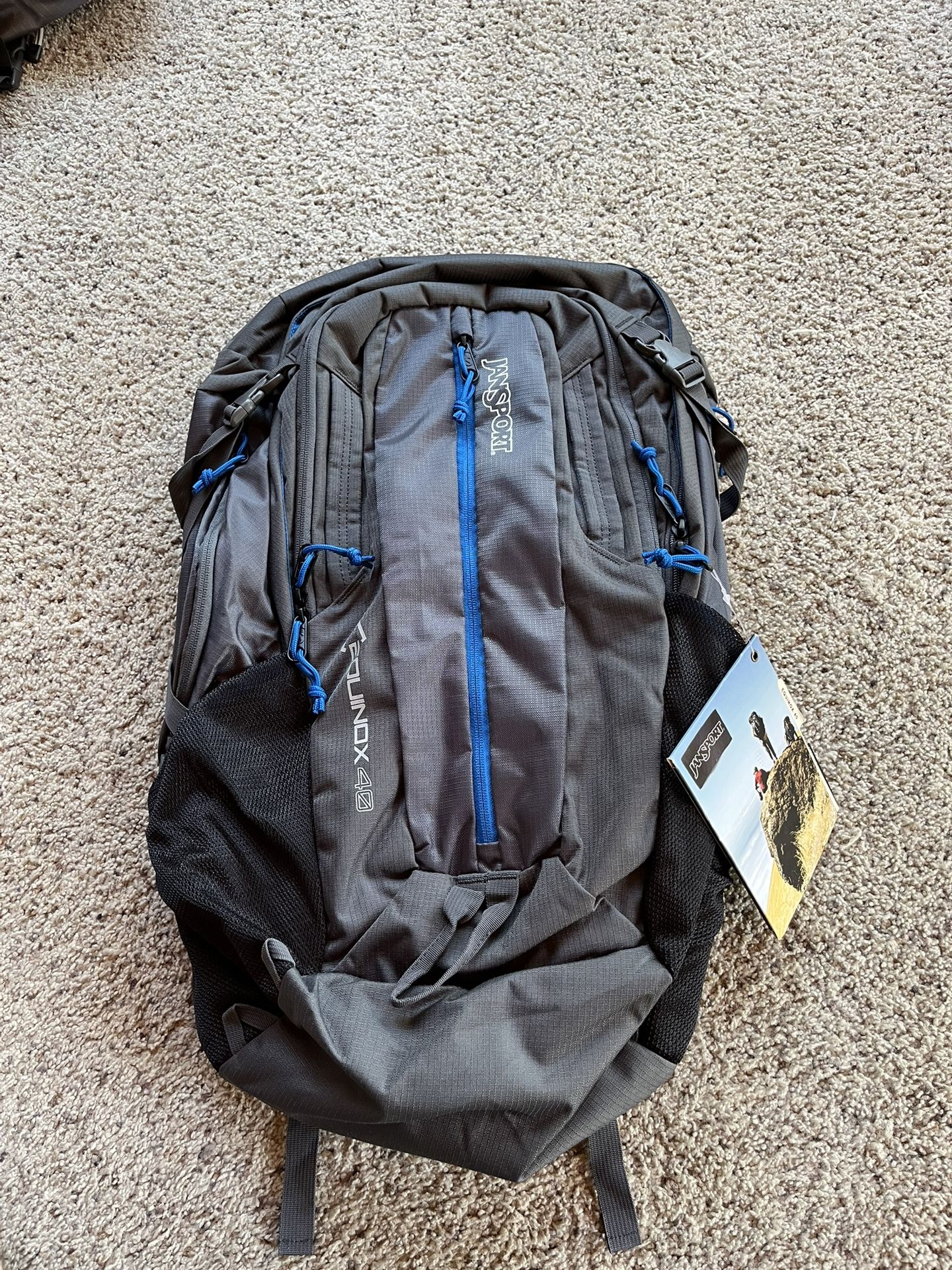 NEW Jansport Equinox 40 Hiking Backpack (43 L) with Tags
