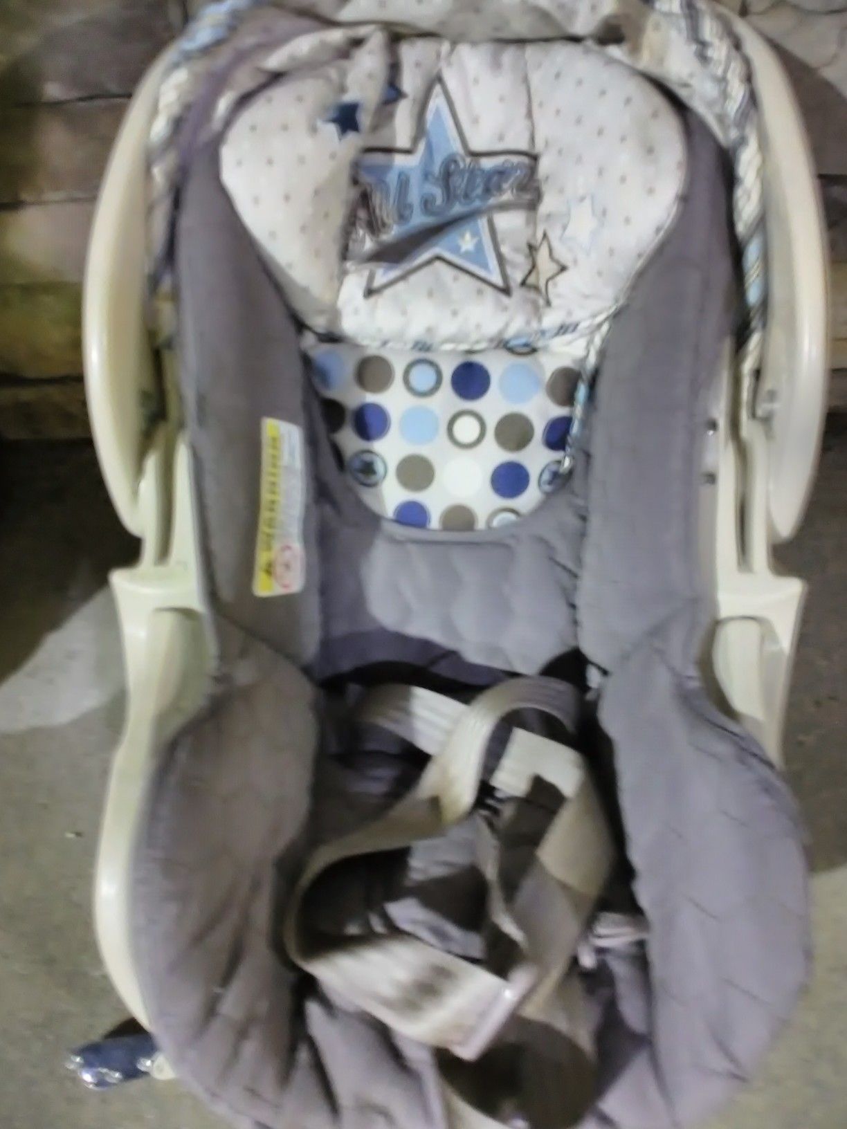 Flex-loc infant car seat with base