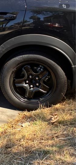 17” Wheels 5 spoke with lip