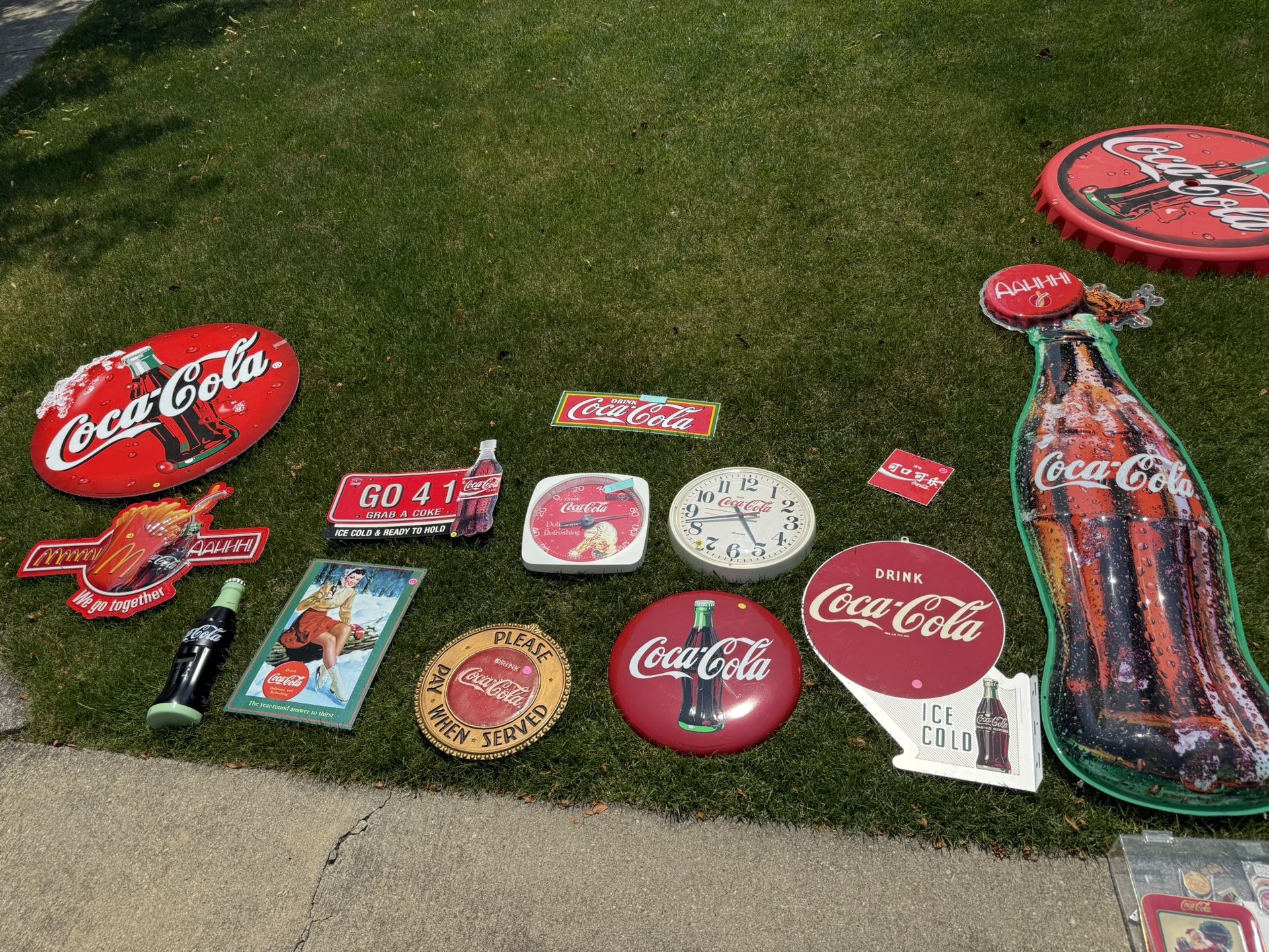 Vintage Coca Cola Signs