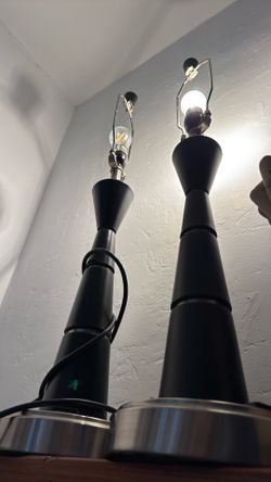 Each Candle Stick Lamp w/o Shade