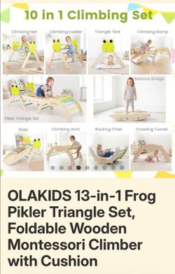 NEW Montessori Climbing Ladder