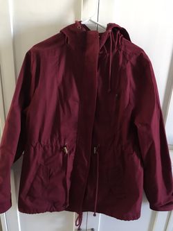 Womens Red And Black Coat Lot