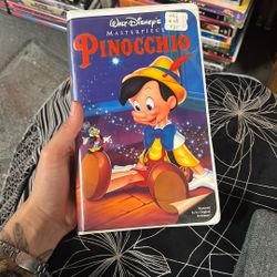 PINOCCHIO VHS