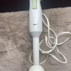 Braun Type 4169 Immersion Handheld Green Button Stick Blender Mixer-Tested