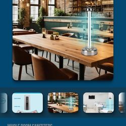 UV  Sanitizer Table Lamp