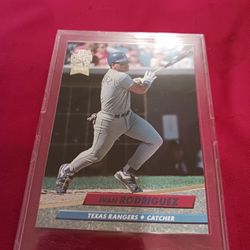 Ivan Rodriguez Rookie Card 