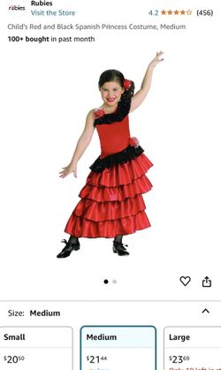Spanish Princess Dancer Halloween Costume