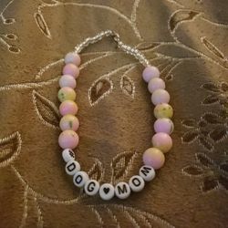 Dog mom bracelet