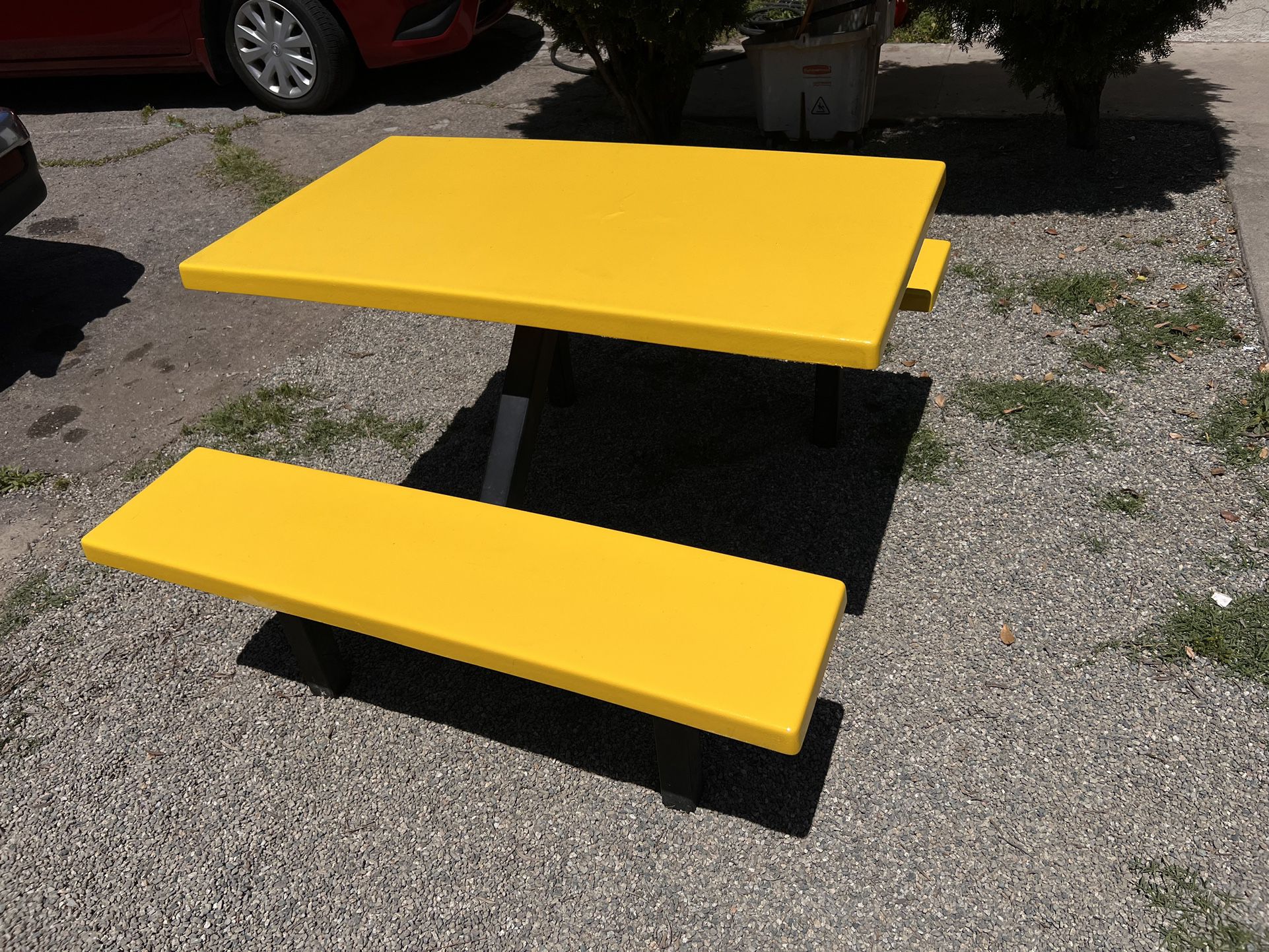 Table Picnic Table Solid Table Outdoor Table Food Court Table MAKE AN OFFER’