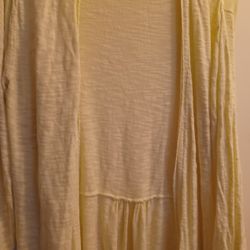 Ladies Large Light Wearing Cardigan Sweater 