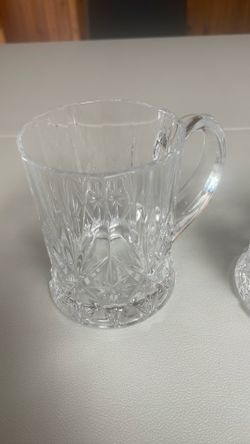 Etched Glass Coffee Mugs
