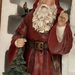 Brand New Santa Statue  ( In The Box )
