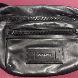 Leather Coach Fanny Pack 