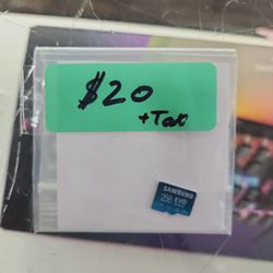 Samsung Micro SD card 256gb