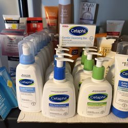Cetaphil face wash $5 each