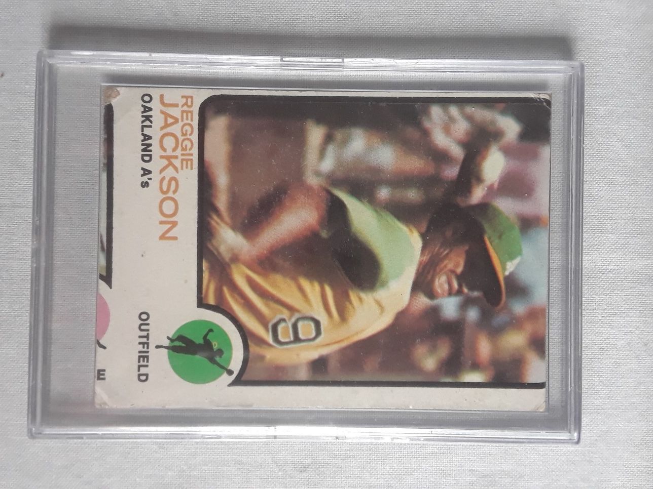 1973 Topps #255 Reggie Jackson Baseball Card