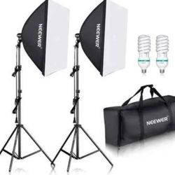 Photography Softbox Lighting Kit