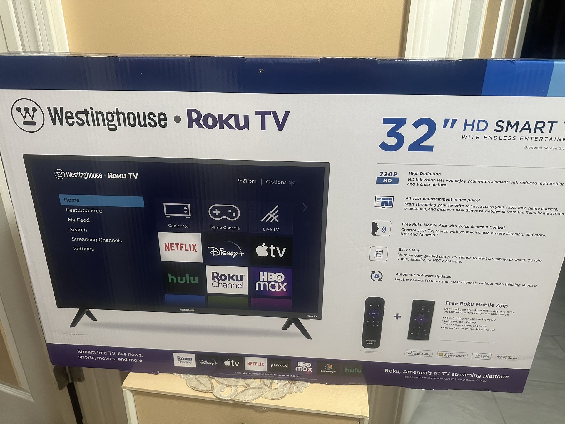 Westinghouse 32 Inch (Roku Smart) Television