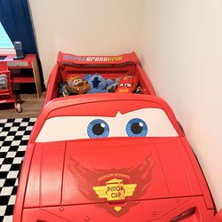 Lightning Mcqueen Toddler/Twin Bed