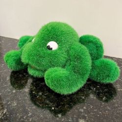 GANZ Plush Green Frog 9&quot; -Heritage Collection-Fully Jointed-1991 