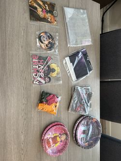 Squid game birthday party supplies