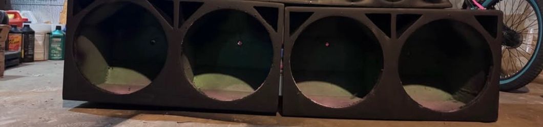 12 in speaker boxes
