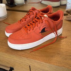 Nike Air Force 1 Low Halloween Orange – Rare Colorway – Clean