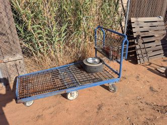 Heavy duty shop cart